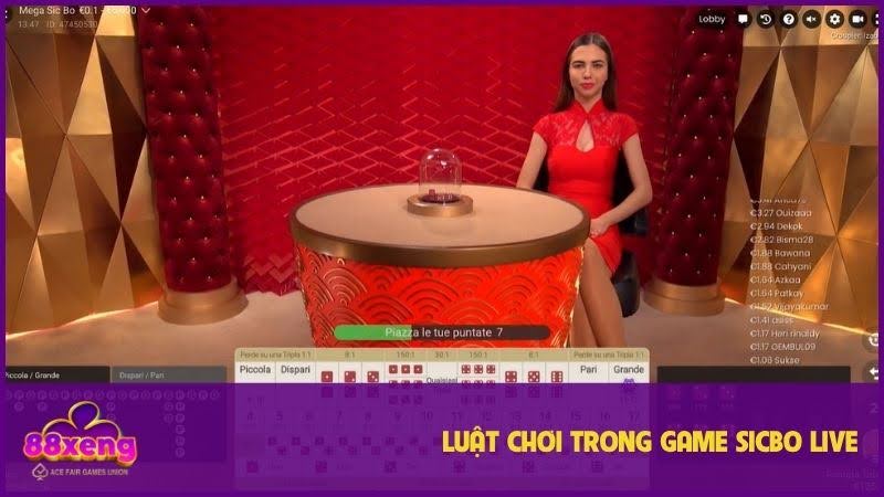Quy định chơi của Sicbo khá đơn giản